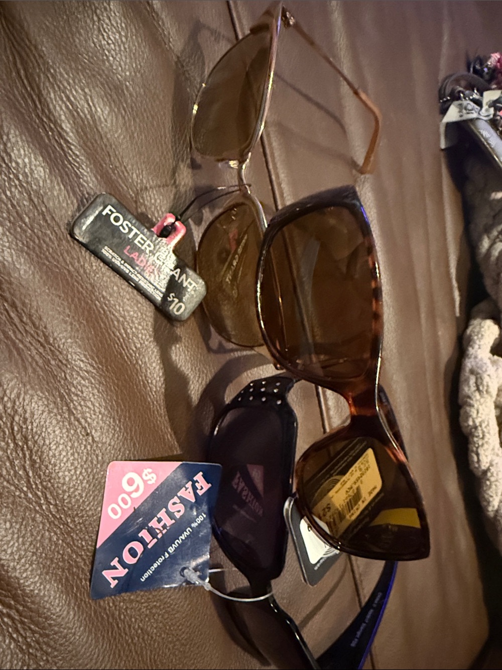 Foster Grant Brown Tortoise Women's Sunglasses